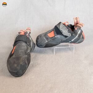 La Sportiva Climbing Shoes Black Vibram Unisex Adults Size Men's 5 Women's 6